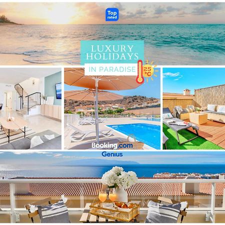 Black Beach Luxury Vacation House Puerto de Santiago  Dış mekan fotoğraf