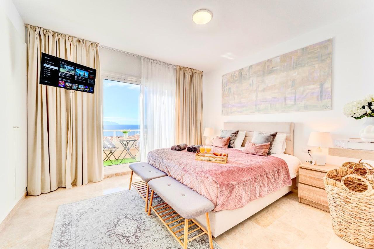 Black Beach Luxury Vacation House Puerto de Santiago  Dış mekan fotoğraf